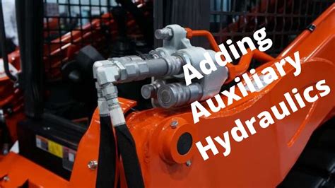 adding auxiliary hydraulics skid steer|hydraulic attachments for skid steer.